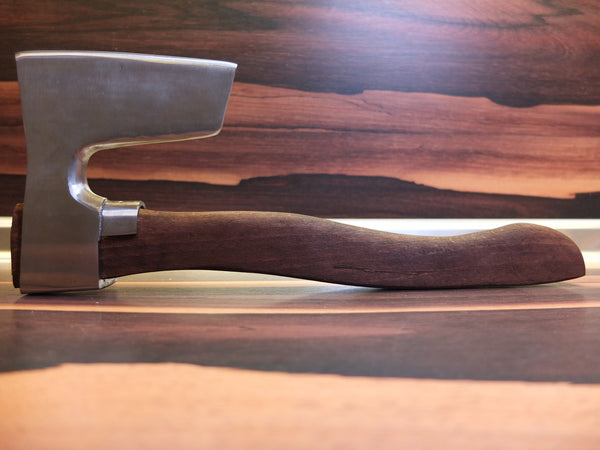 STAINLESS STEEL BEARDED AXE / HATCHET METAL GUARD  CUSTOM MADE HANDLE