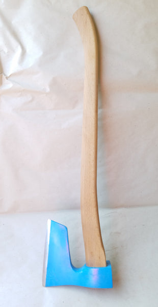 4.8 lbs Heavy bearded steel AXE with curved handle