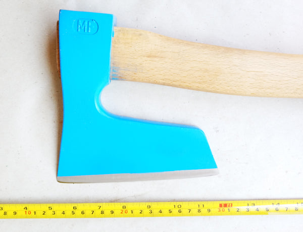 4.8 lbs Heavy bearded steel AXE with curved handle