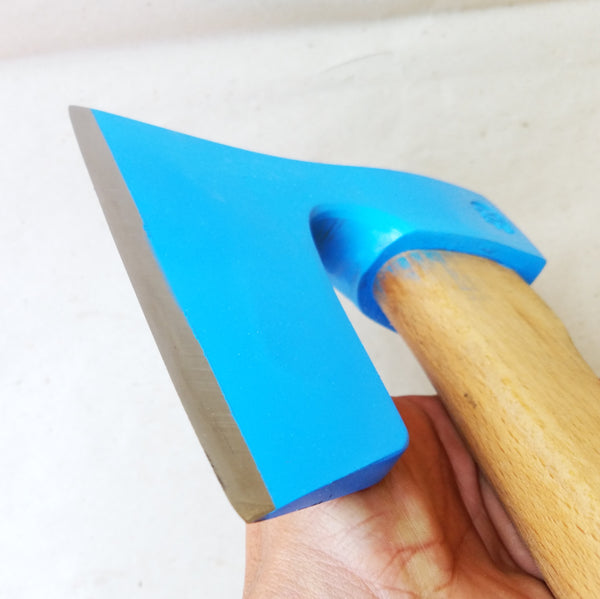 4.8 lbs Heavy bearded steel AXE with curved handle