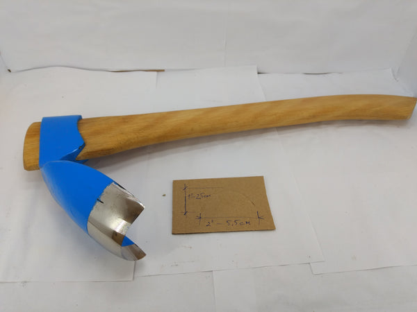 Woodworking Wood Carving Medium Adze Outside Bevel 2" blade
