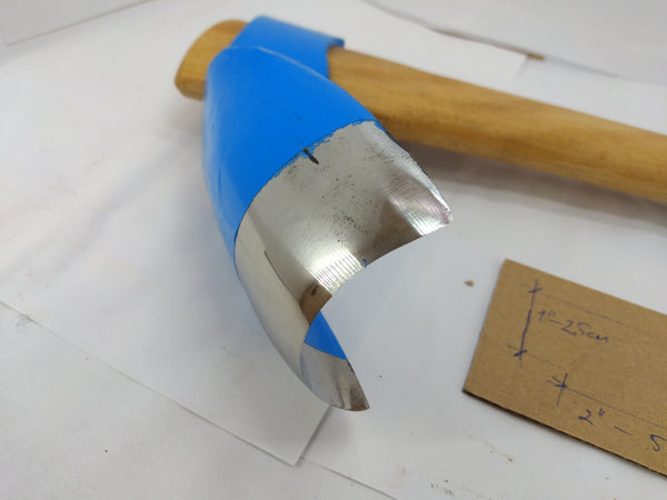 Woodworking Wood Carving Medium Adze Outside Bevel 2" blade