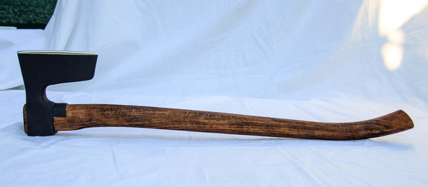 BEARDED AXE / HATCHET WITH CURVED HANDLE