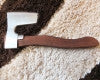 STAINLESS STEEL BEARDED AXE / HATCHET METAL GUARD  CUSTOM MADE HANDLE