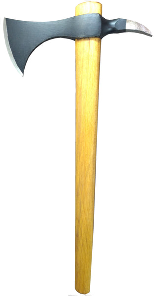 Bearded Spike Tomahawk - The Black Hawk