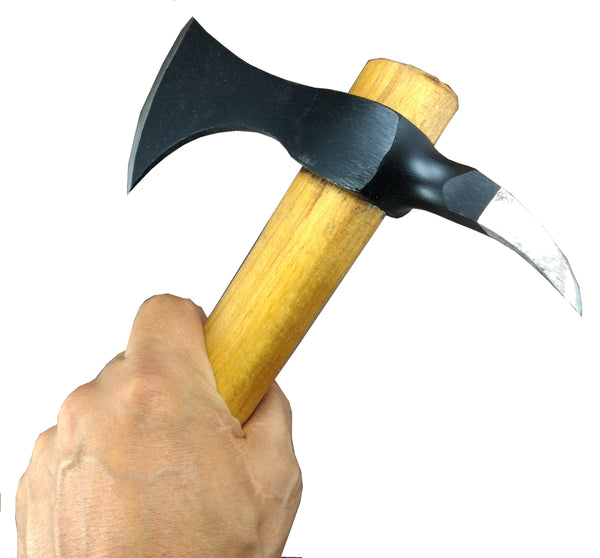 Bearded Spike Tomahawk - The Black Hawk