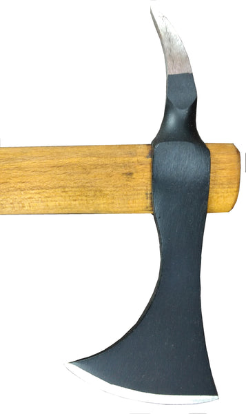 Bearded Spike Tomahawk - The Black Hawk