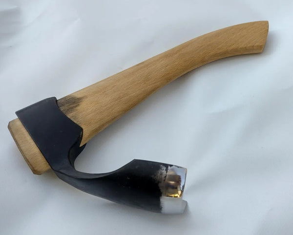 Curved bowl adze woodworking wood carving adze outside bevel