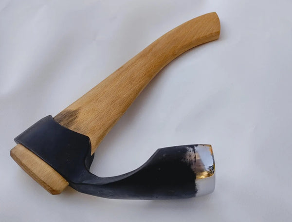 Curved bowl adze woodworking wood carving adze outside bevel