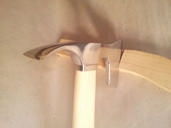 GOOSE WING BEARDED HATCHET PICK AXE TOMAHAWK WITH ADZE BLADE -TWO BLADES TOOL!