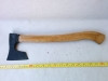 Viking type light bearded axe / hatchet with handle - RARE SHAPE!!!